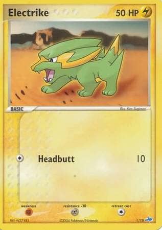 Electrike (1/10) [EX: Trainer Kit - Latios] Pokemon Single Pokémon  | Multizone: Comics And Games