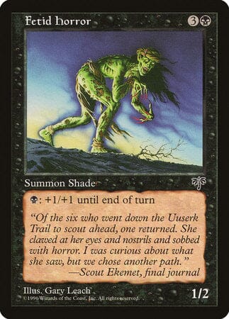 Fetid Horror [Mirage] MTG Single Magic: The Gathering  | Multizone: Comics And Games