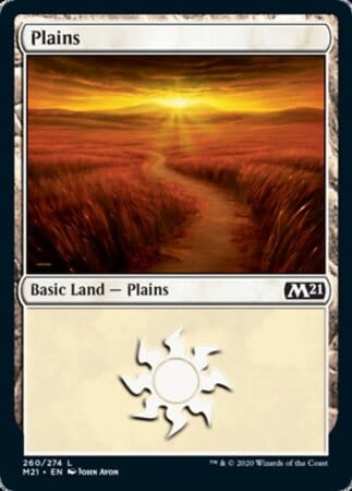 Plains [Core Set 2021] MTG Single Magic: The Gathering  | Multizone: Comics And Games