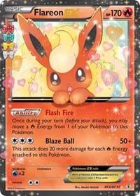 Flareon EX (RC6/RC32) [Generations: Radiant Collection] Pokemon Single Pokémon  | Multizone: Comics And Games