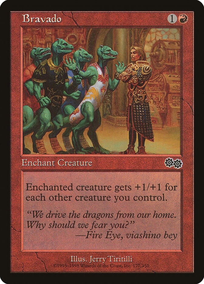 Bravado [Urza's Saga] MTG Single Magic: The Gathering  | Multizone: Comics And Games