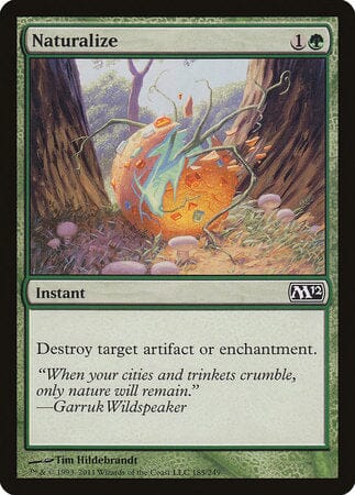 Naturalize [Magic 2012] MTG Single Magic: The Gathering  | Multizone: Comics And Games