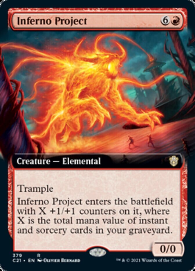 Inferno Project (Extended) [Commander 2021] MTG Single Magic: The Gathering  | Multizone: Comics And Games