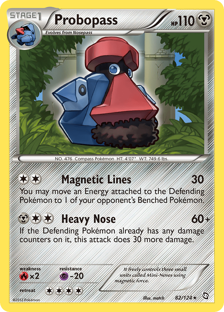 Probopass (82/124) [Black & White: Dragons Exalted] Pokemon Single Pokémon  | Multizone: Comics And Games