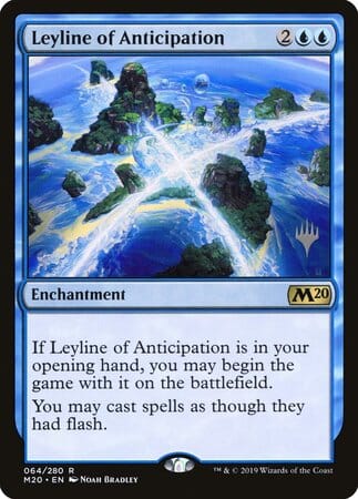 Leyline of Anticipation [Core Set 2020 Promos] MTG Single Magic: The Gathering  | Multizone: Comics And Games