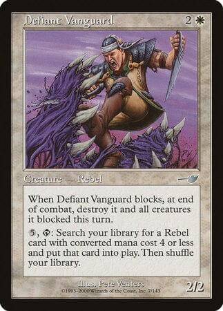 Defiant Vanguard [Nemesis] MTG Single Magic: The Gathering  | Multizone: Comics And Games