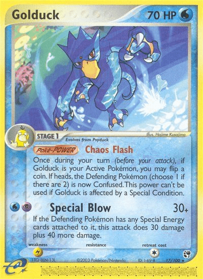 Golduck (17/100) [EX: Sandstorm] Pokemon Single Pokémon  | Multizone: Comics And Games