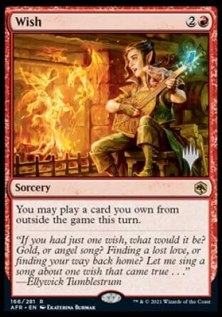 Wish (Promo Pack) [Dungeons & Dragons: Adventures in the Forgotten Realms Promos] MTG Single Magic: The Gathering  | Multizone: Comics And Games