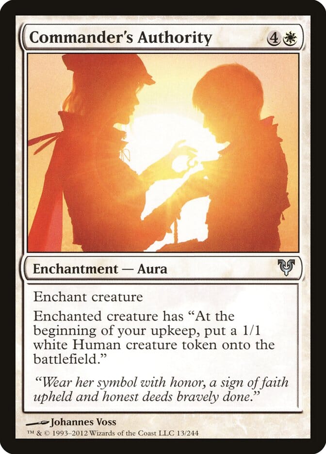 Commander's Authority [Avacyn Restored] MTG Single Magic: The Gathering  | Multizone: Comics And Games