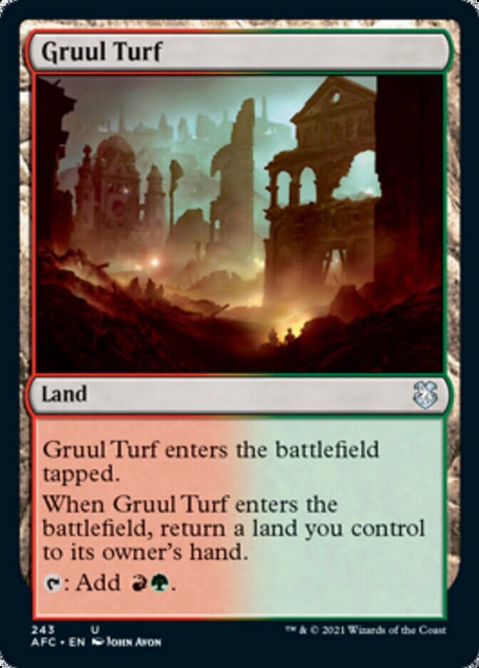 Gruul Turf [Dungeons & Dragons: Adventures in the Forgotten Realms Commander] MTG Single Magic: The Gathering  | Multizone: Comics And Games