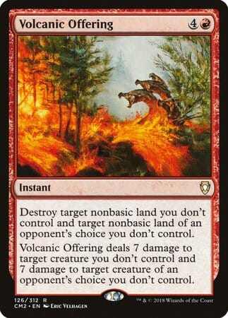 Volcanic Offering [Commander Anthology Volume II] MTG Single Magic: The Gathering  | Multizone: Comics And Games