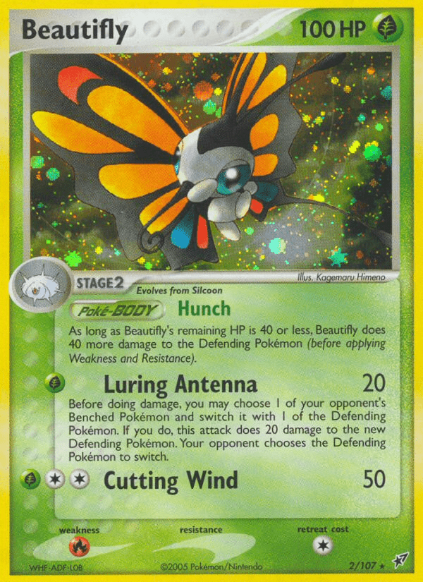 Beautifly (2/107) [EX: Deoxys] Pokemon Single Pokémon  | Multizone: Comics And Games