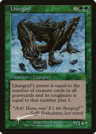 Lhurgoyf [Deckmasters] MTG Single Magic: The Gathering  | Multizone: Comics And Games