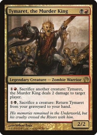 Tymaret, the Murder King [Theros] MTG Single Magic: The Gathering  | Multizone: Comics And Games