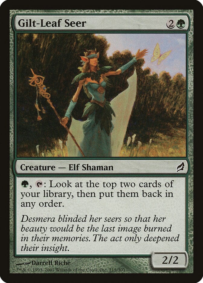 Gilt-Leaf Seer [Lorwyn] MTG Single Magic: The Gathering  | Multizone: Comics And Games