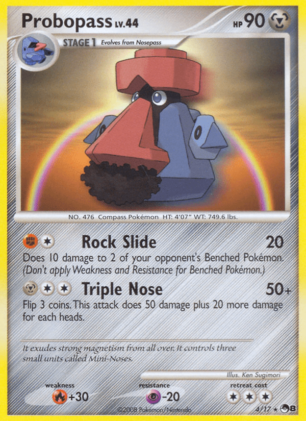 Probopass (4/17) [POP Series 8] Pokemon Single Pokémon  | Multizone: Comics And Games