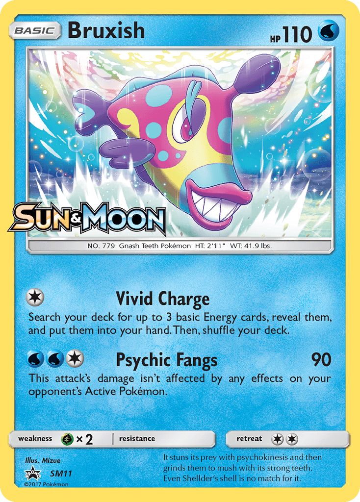 Bruxish (SM11) [Sun & Moon: Black Star Promos] Pokemon Single Pokémon  | Multizone: Comics And Games