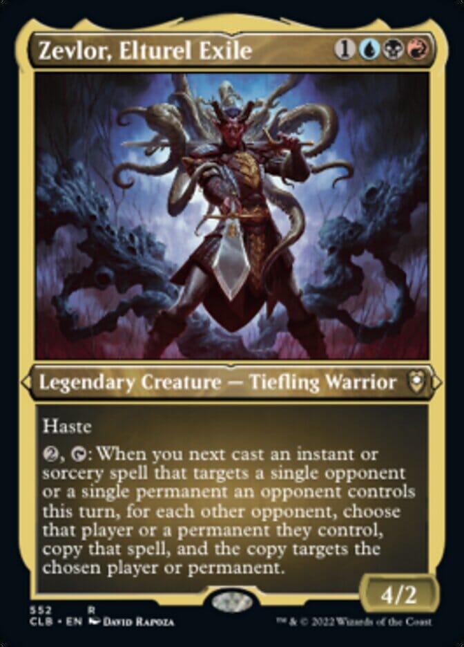 Zevlor, Elturel Exile (Foil Etched) [Commander Legends: Battle for Baldur's Gate] MTG Single Magic: The Gathering  | Multizone: Comics And Games