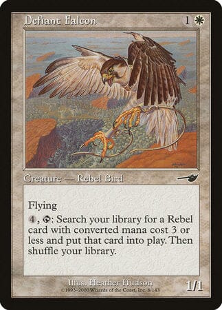Defiant Falcon [Nemesis] MTG Single Magic: The Gathering  | Multizone: Comics And Games