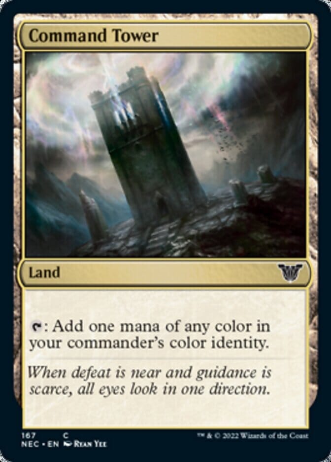 Command Tower [Kamigawa: Neon Dynasty Commander] MTG Single Magic: The Gathering  | Multizone: Comics And Games