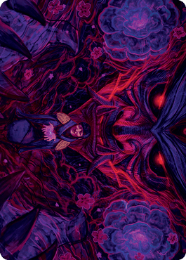 Reckoner Shakedown Art Card [Kamigawa: Neon Dynasty Art Series] MTG Single Magic: The Gathering  | Multizone: Comics And Games