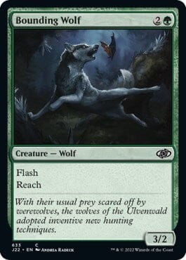Bounding Wolf [Jumpstart 2022] MTG Single Magic: The Gathering  | Multizone: Comics And Games