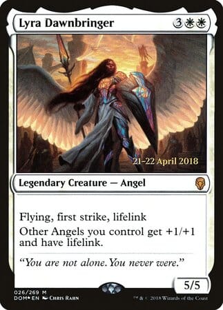Lyra Dawnbringer [Dominaria Promos] MTG Single Magic: The Gathering  | Multizone: Comics And Games