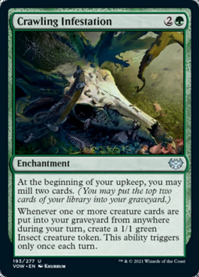 Crawling Infestation [Innistrad: Crimson Vow] MTG Single Magic: The Gathering  | Multizone: Comics And Games