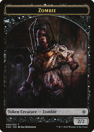 Zombie Token [Conspiracy: Take the Crown Tokens] MTG Single Magic: The Gathering  | Multizone: Comics And Games