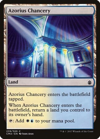 Azorius Chancery [Commander Anthology] MTG Single Magic: The Gathering  | Multizone: Comics And Games