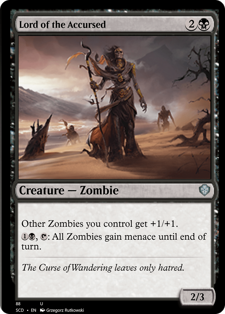 Lord of the Accursed [Starter Commander Decks] MTG Single Magic: The Gathering  | Multizone: Comics And Games