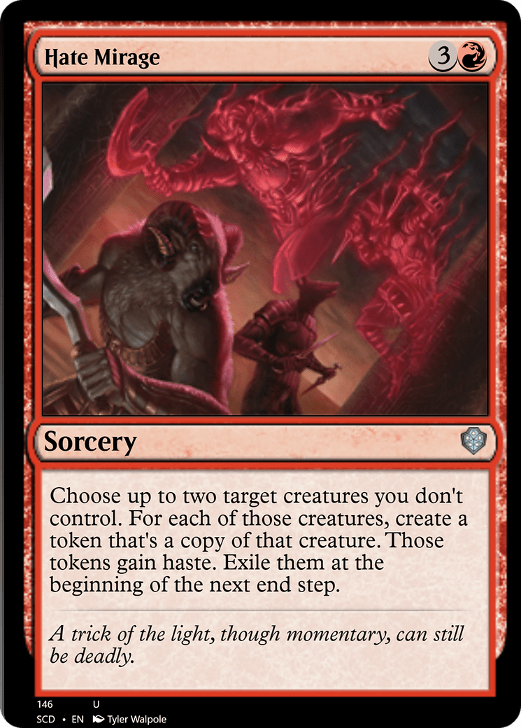 Hate Mirage [Starter Commander Decks] MTG Single Magic: The Gathering  | Multizone: Comics And Games
