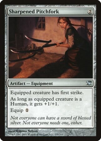 Sharpened Pitchfork [Innistrad] MTG Single Magic: The Gathering  | Multizone: Comics And Games
