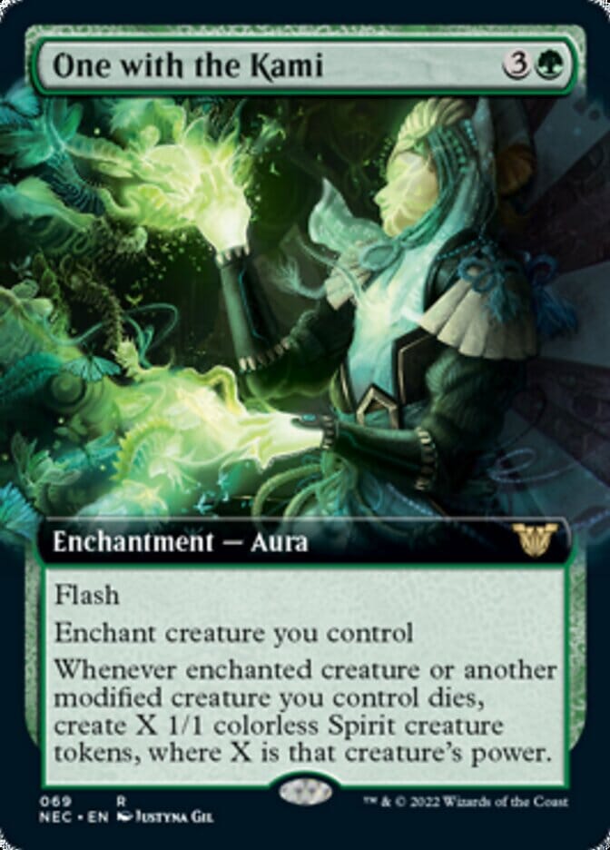 One with the Kami (Extended) [Kamigawa: Neon Dynasty Commander] MTG Single Magic: The Gathering  | Multizone: Comics And Games