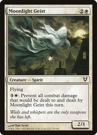 Moonlight Geist [Avacyn Restored] MTG Single Magic: The Gathering  | Multizone: Comics And Games