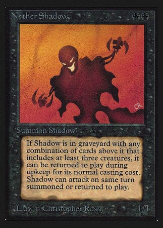 Nether Shadow (CE) [Collectors’ Edition] MTG Single Magic: The Gathering  | Multizone: Comics And Games