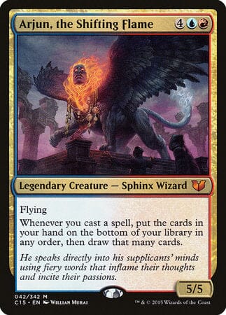 Arjun, the Shifting Flame [Commander 2015] MTG Single Magic: The Gathering  | Multizone: Comics And Games