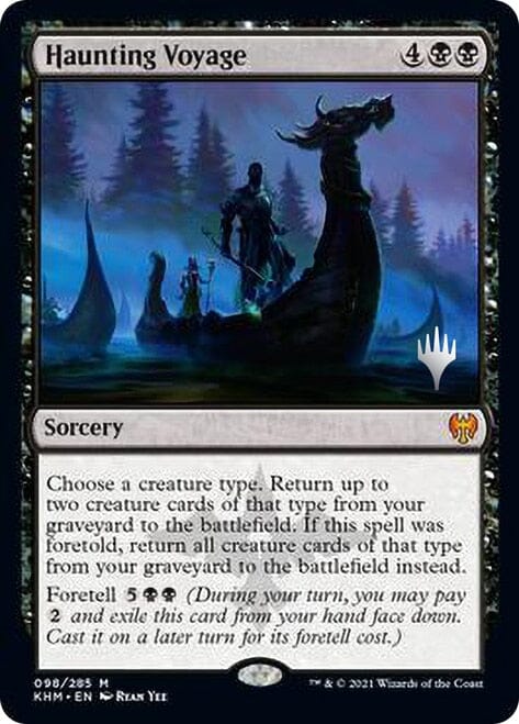 Haunting Voyage [Kaldheim Promo Pack] MTG Single Magic: The Gathering  | Multizone: Comics And Games