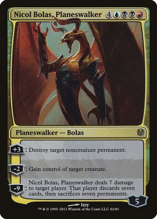 Nicol Bolas, Planeswalker [Duel Decks: Ajani vs. Nicol Bolas] MTG Single Magic: The Gathering  | Multizone: Comics And Games