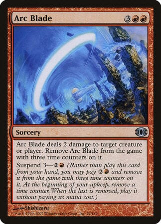 Arc Blade [Future Sight] MTG Single Magic: The Gathering  | Multizone: Comics And Games