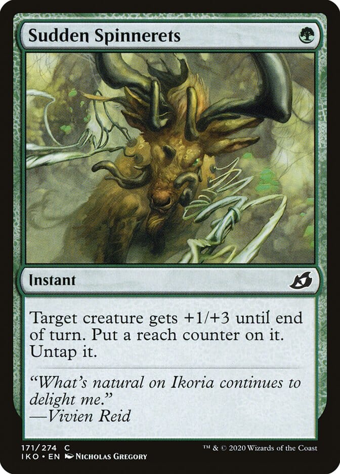 Sudden Spinnerets [Ikoria: Lair of Behemoths] MTG Single Magic: The Gathering  | Multizone: Comics And Games