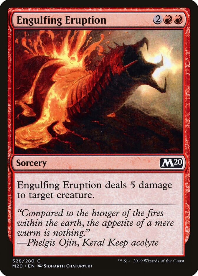 Engulfing Eruption [Core Set 2020] MTG Single Magic: The Gathering  | Multizone: Comics And Games