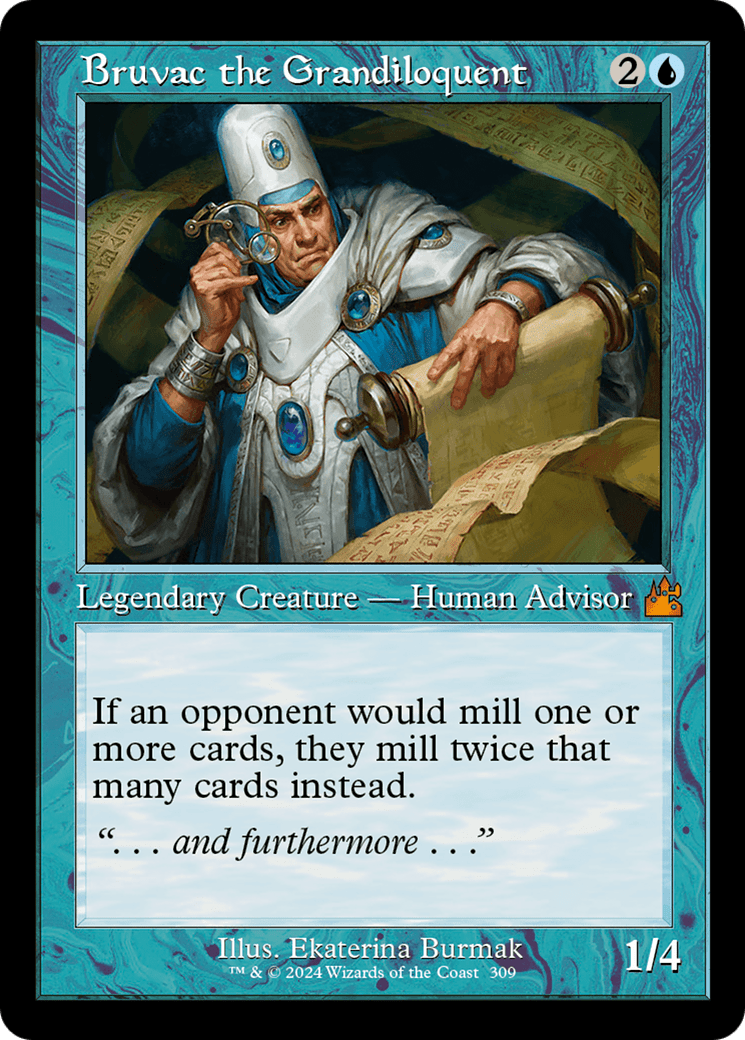Bruvac the Grandiloquent (Retro Frame) [Ravnica Remastered] MTG Single Magic: The Gathering  | Multizone: Comics And Games