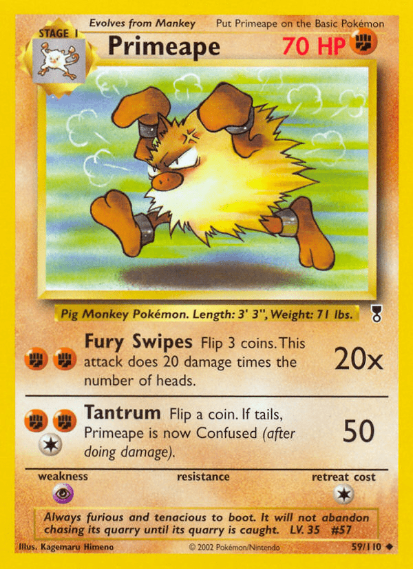 Primeape (59/110) [Legendary Collection] Pokemon Single Pokémon  | Multizone: Comics And Games