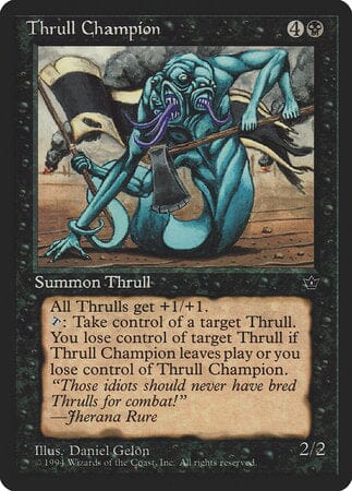 Thrull Champion [Fallen Empires] MTG Single Magic: The Gathering  | Multizone: Comics And Games