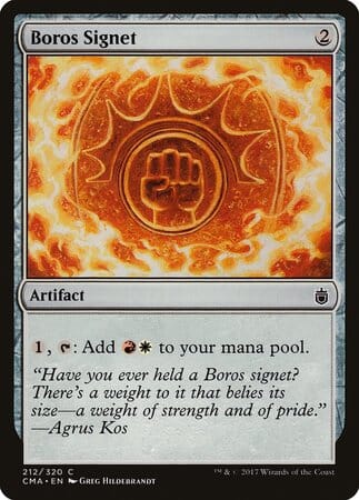 Boros Signet [Commander Anthology] MTG Single Magic: The Gathering  | Multizone: Comics And Games