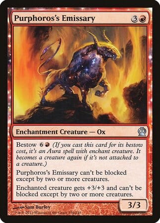 Purphoros's Emissary [Theros] MTG Single Magic: The Gathering  | Multizone: Comics And Games