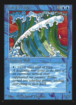 Wall of Water (IE) [Intl. Collectors’ Edition] MTG Single Magic: The Gathering  | Multizone: Comics And Games