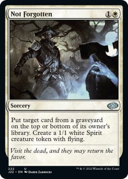 Not Forgotten [Jumpstart 2022] MTG Single Magic: The Gathering  | Multizone: Comics And Games