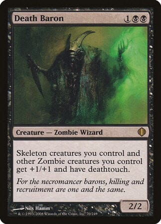 Death Baron [Shards of Alara] MTG Single Magic: The Gathering  | Multizone: Comics And Games